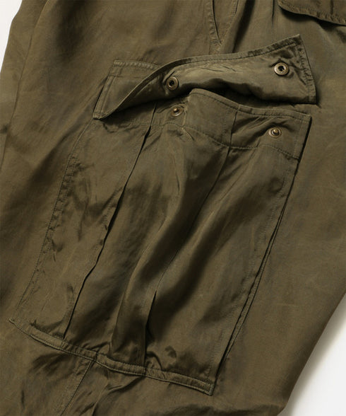 MR.OLIVE / PIGMENT CUPRA / M-65 CARGO PANTS / ピグメントキュプラ M-65カーゴパンツ